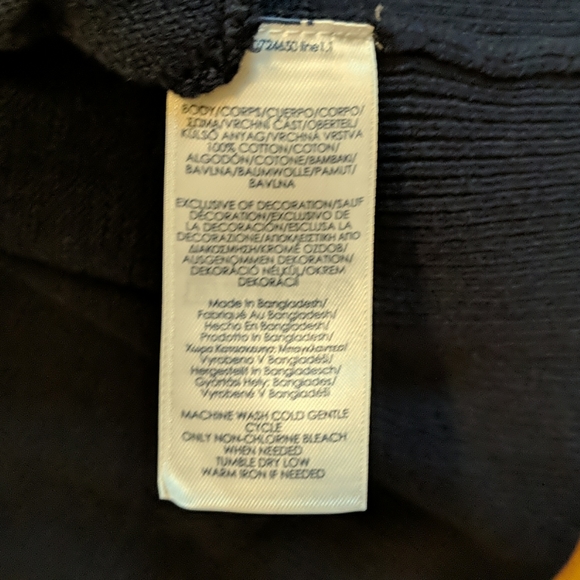 Chaps Cotton Vest sz M NWT - Picture 4 of 4